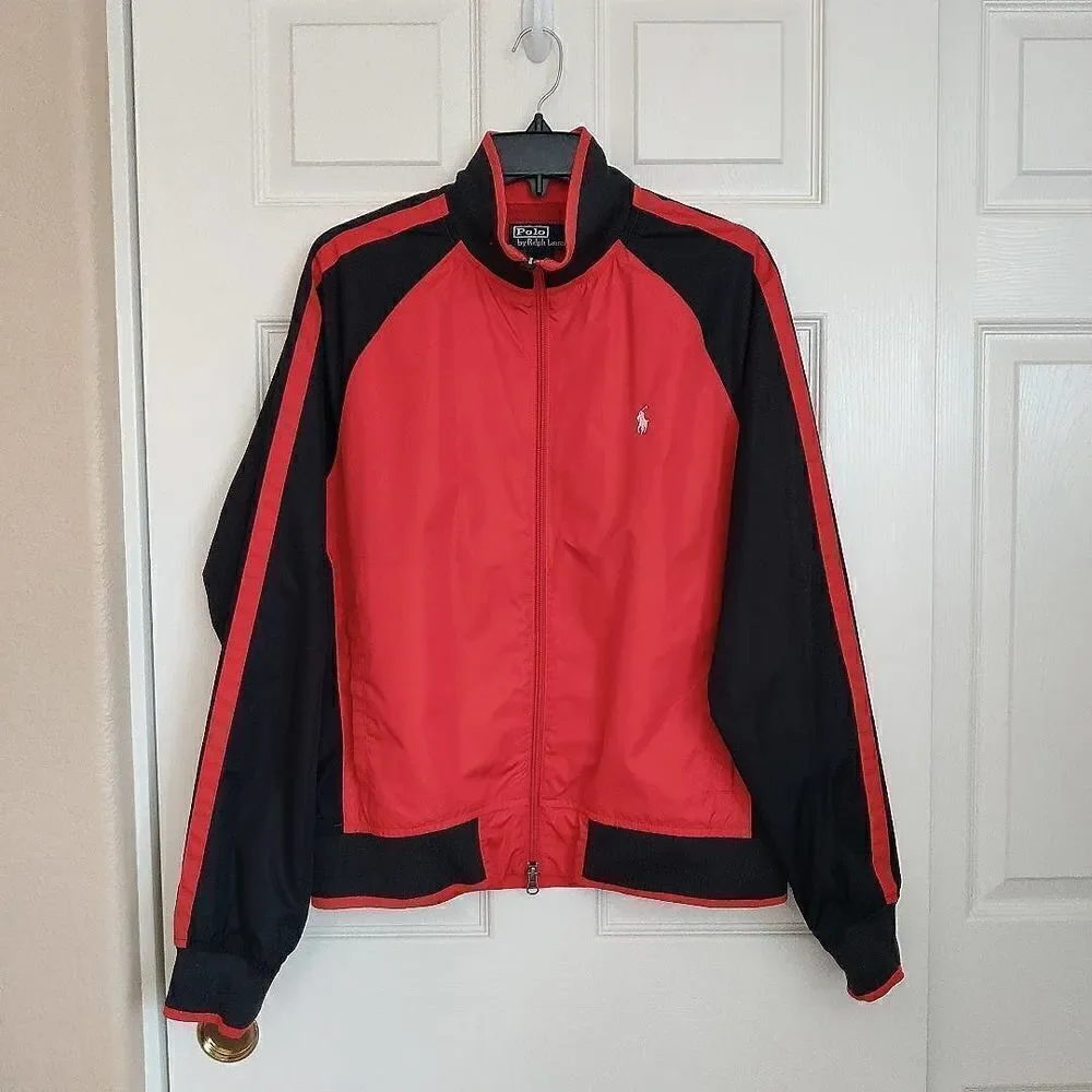 Vintage Polo by Ralph Lauren windbreaker jacket sz L